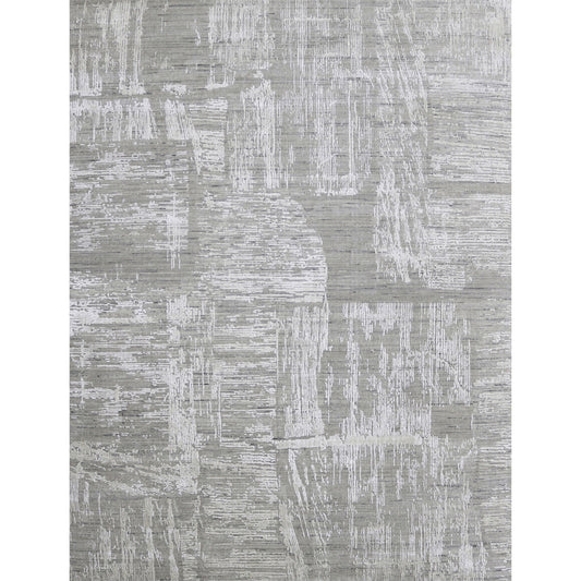 HANDLOOMED JACQUARD RK250 GREY / WHITE