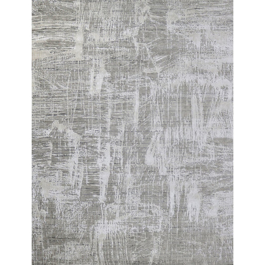 HANDLOOMED JACQUARD RK256 GREY / WHITE
