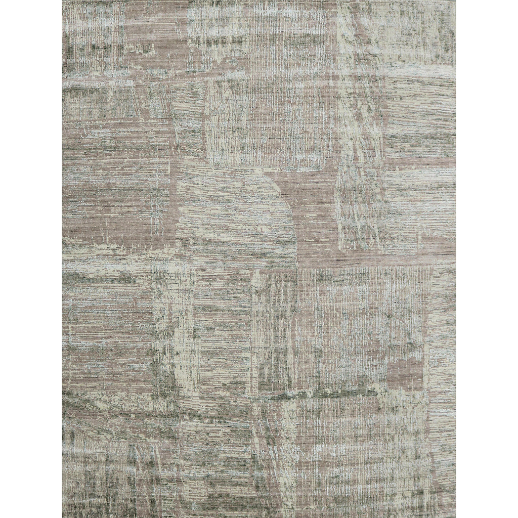 HANDLOOMED JACQUARD RK270 BROWN / GREEN