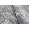 HANDLOOMED JACQUARD RK281 BLUE / SILVER