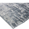 HANDLOOMED JACQUARD RK281 BLUE / SILVER