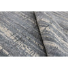 HANDLOOMED JACQUARD RK283 BLUE / SILVER