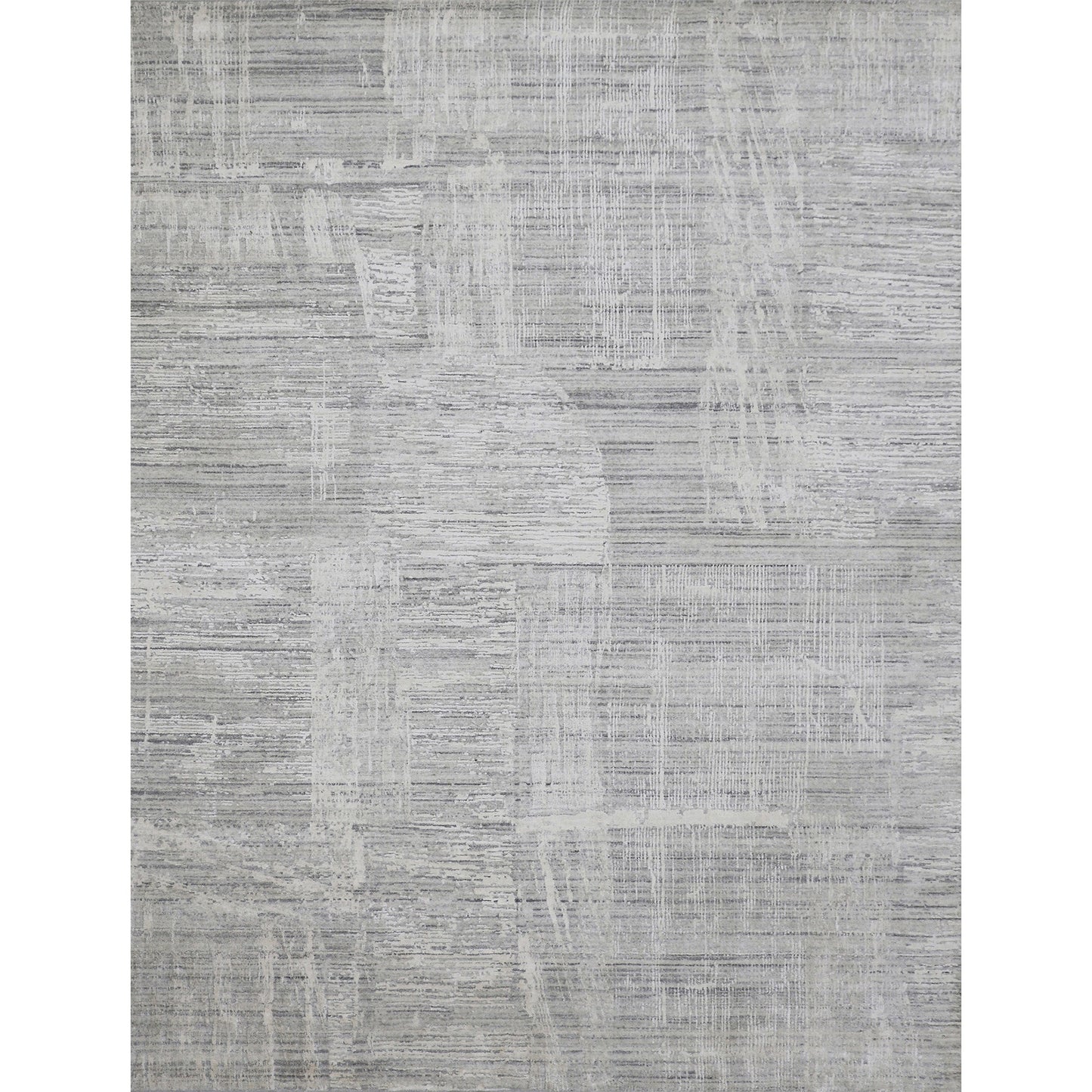 HANDLOOMED JACQUARD RK297 GREY / IVORY