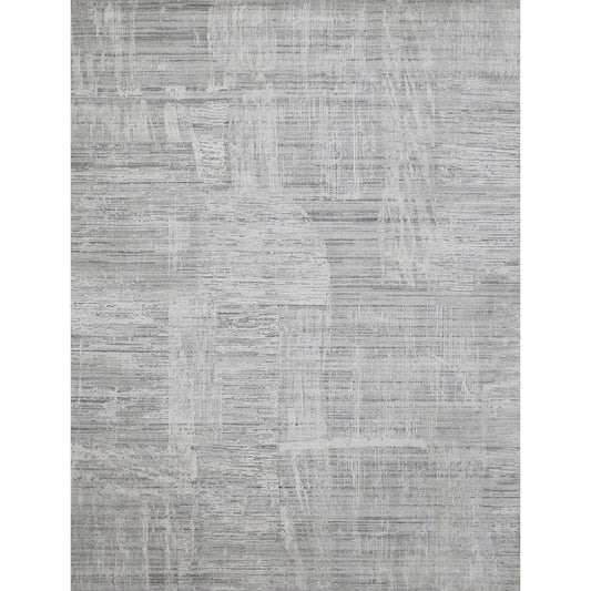 HANDLOOMED JACQUARD RK297 GREY / IVORY