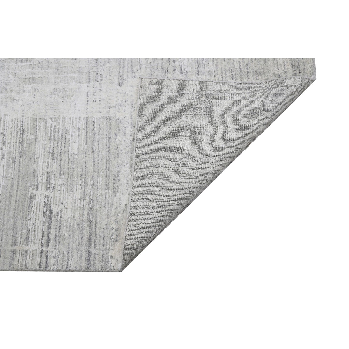 HANDLOOMED JACQUARD RK297 IVORY / IVORY