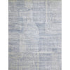 HANDLOOMED JACQUARD RK317 IVORY / BLUE
