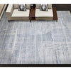 HANDLOOMED JACQUARD RK317 IVORY / BLUE