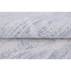 HANDLOOMED JACQUARD RK339 IVORY / TEAL BLUE