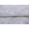 HANDLOOMED JACQUARD RK340 IVORY / TEAL BLUE