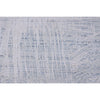 HANDLOOMED JACQUARD RK340 IVORY / TEAL BLUE