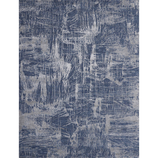 HANDLOOMED JACQUARD RK357 NAVY / BLUE