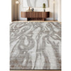 HANDLOOMED JACQUARD RK367 IVORY / CAMEL
