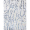 HANDLOOMED JACQUARD RK371 BLUE / WHITE