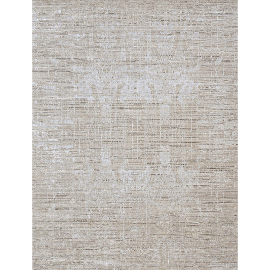 HANDLOOMED JACQUARD RK453 BEIGE / BEIGE