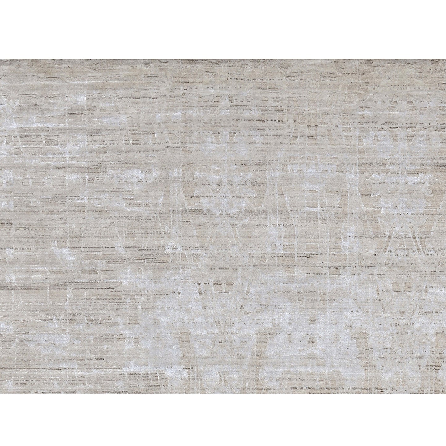 HANDLOOMED JACQUARD RK453 BEIGE / BEIGE