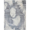 HANDLOOMED JACQUARD RK492 IVORY / BLUE