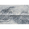 HANDLOOMED JACQUARD RK492 IVORY / BLUE