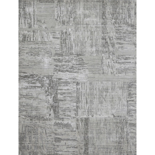HANDLOOMED JACQUARD RP199 GREY / SILVER