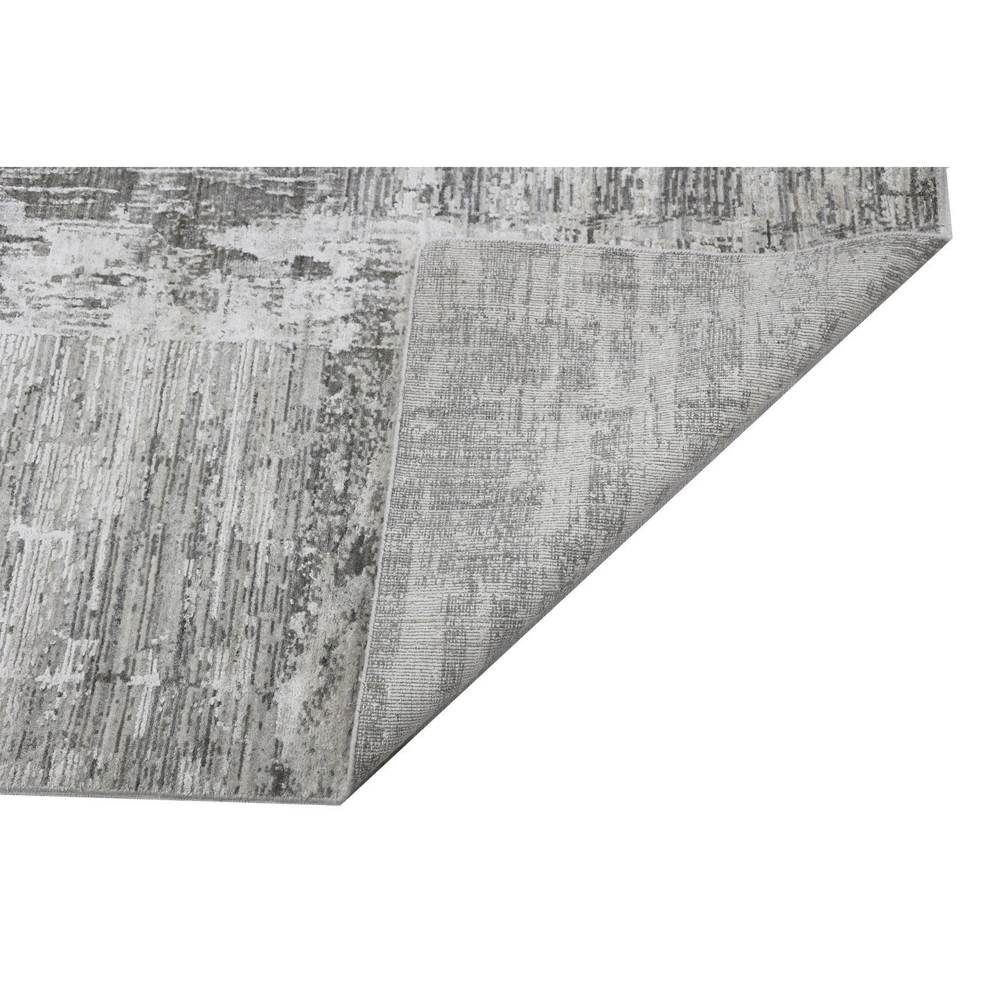 HANDLOOMED JACQUARD RP199 GREY / SILVER