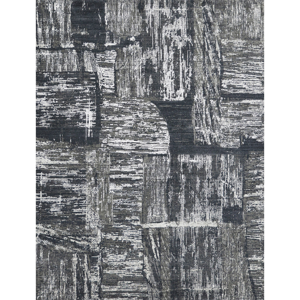 HANDLOOMED JACQUARD RP200 CHARCOAL / GREY