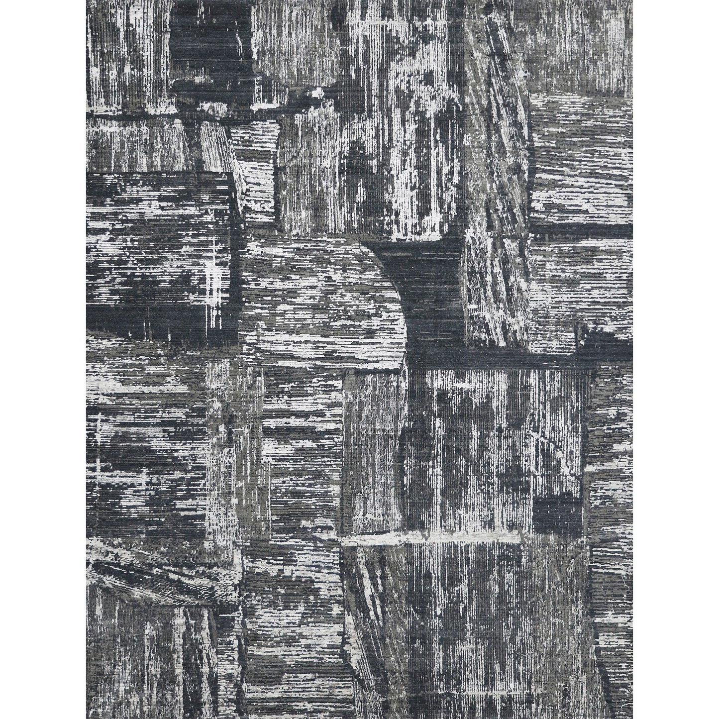 HANDLOOMED JACQUARD RP200 CHARCOAL / GREY
