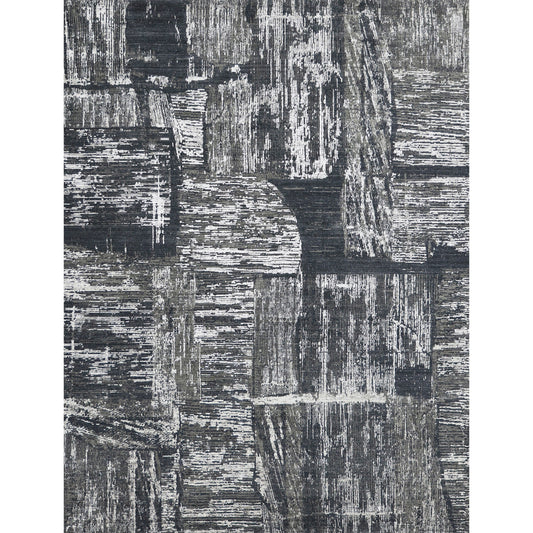 HANDLOOMED JACQUARD RP200 CHARCOAL / GREY