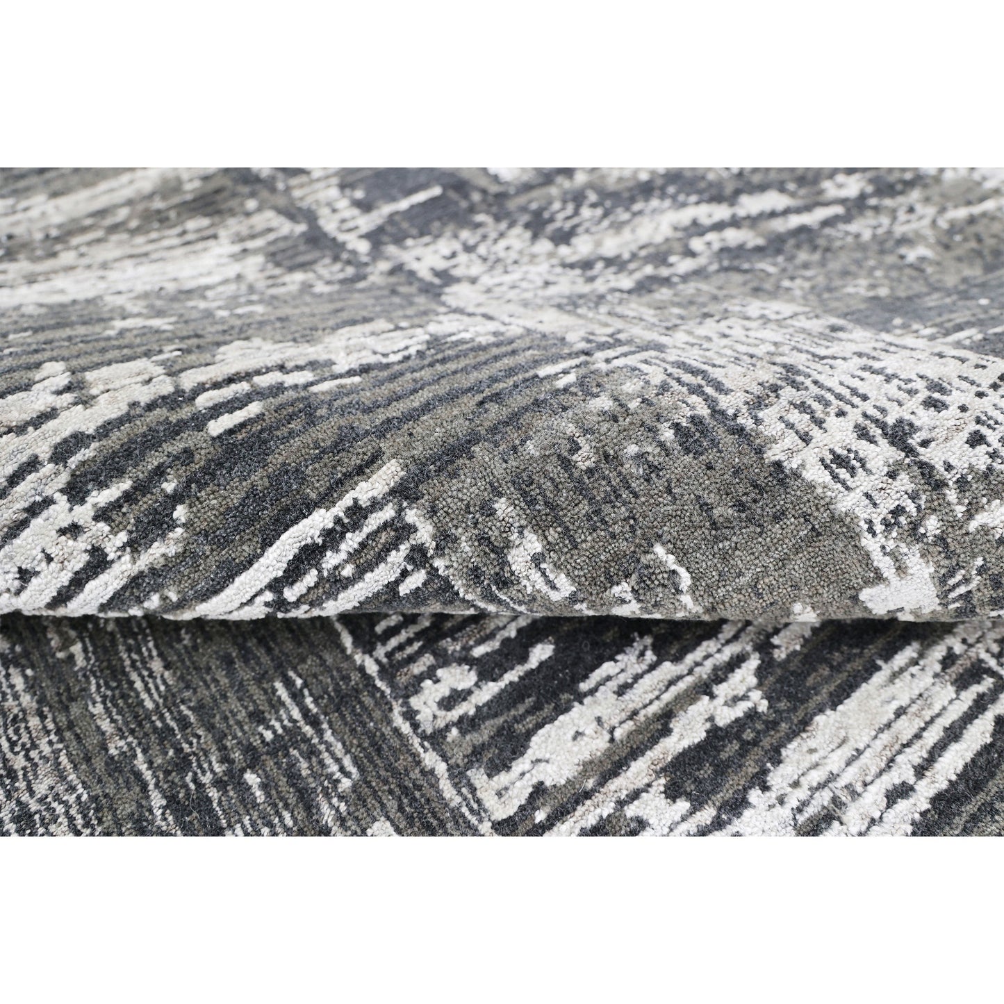HANDLOOMED JACQUARD RP200 CHARCOAL / GREY