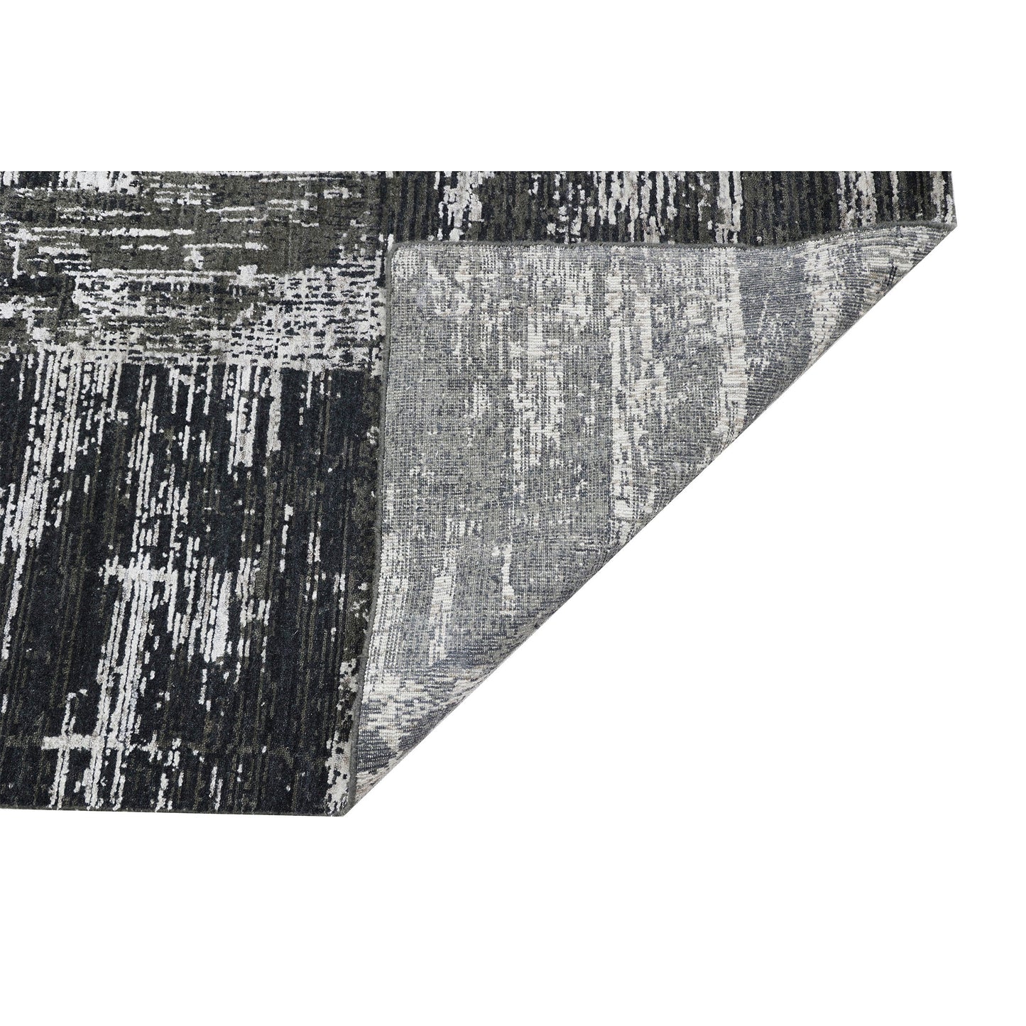 HANDLOOMED JACQUARD RP200 CHARCOAL / GREY