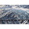 HANDLOOMED JACQUARD RP201 DARK BLUE / SILVER