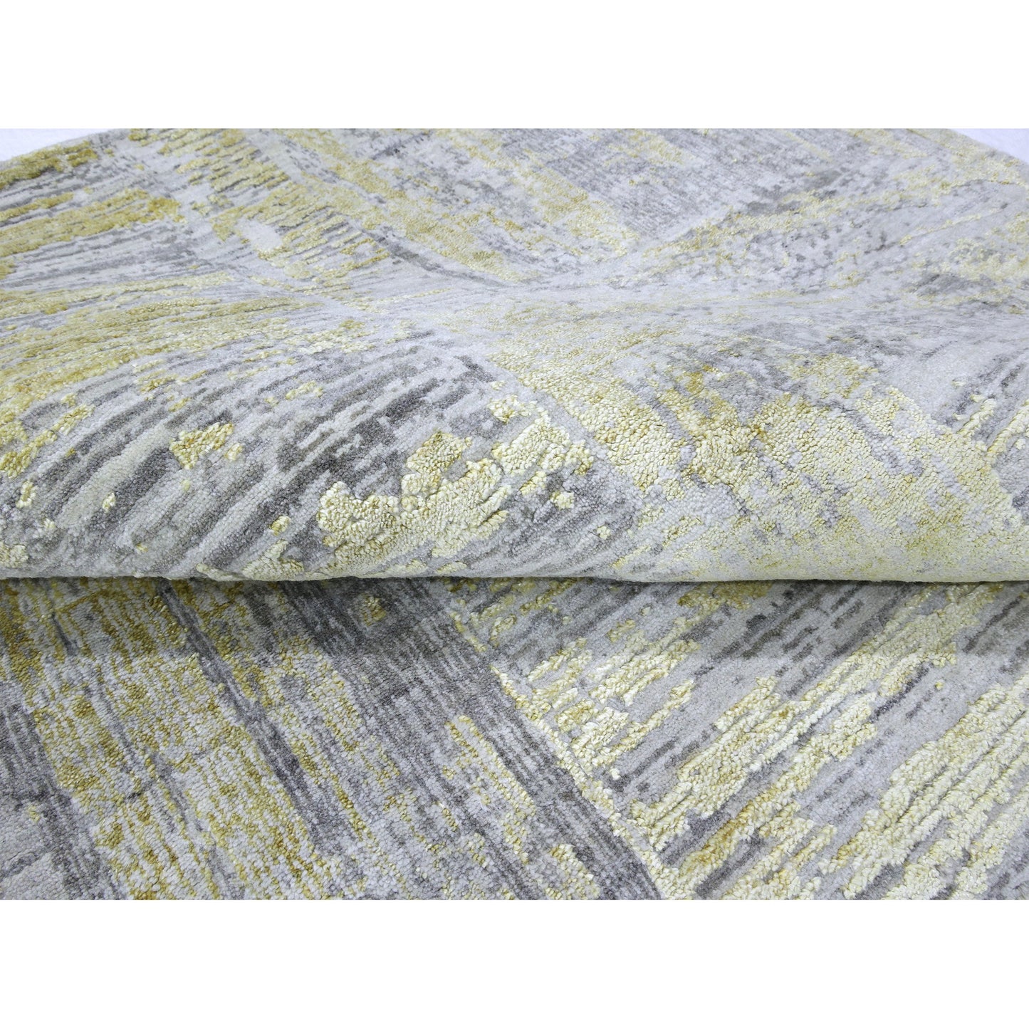 HANDLOOMED JACQUARD RK207 BLUE / SILVER