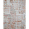 HANDLOOMED JACQUARD RP208 GREY / RUST