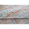 HANDLOOMED JACQUARD RP208 GREY / RUST