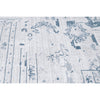 HANDLOOMED JACQUARD TJC05 SILVER / BLUE