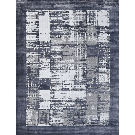 HANDLOOMED JACQUARD TCJ07 GREY / IVORY