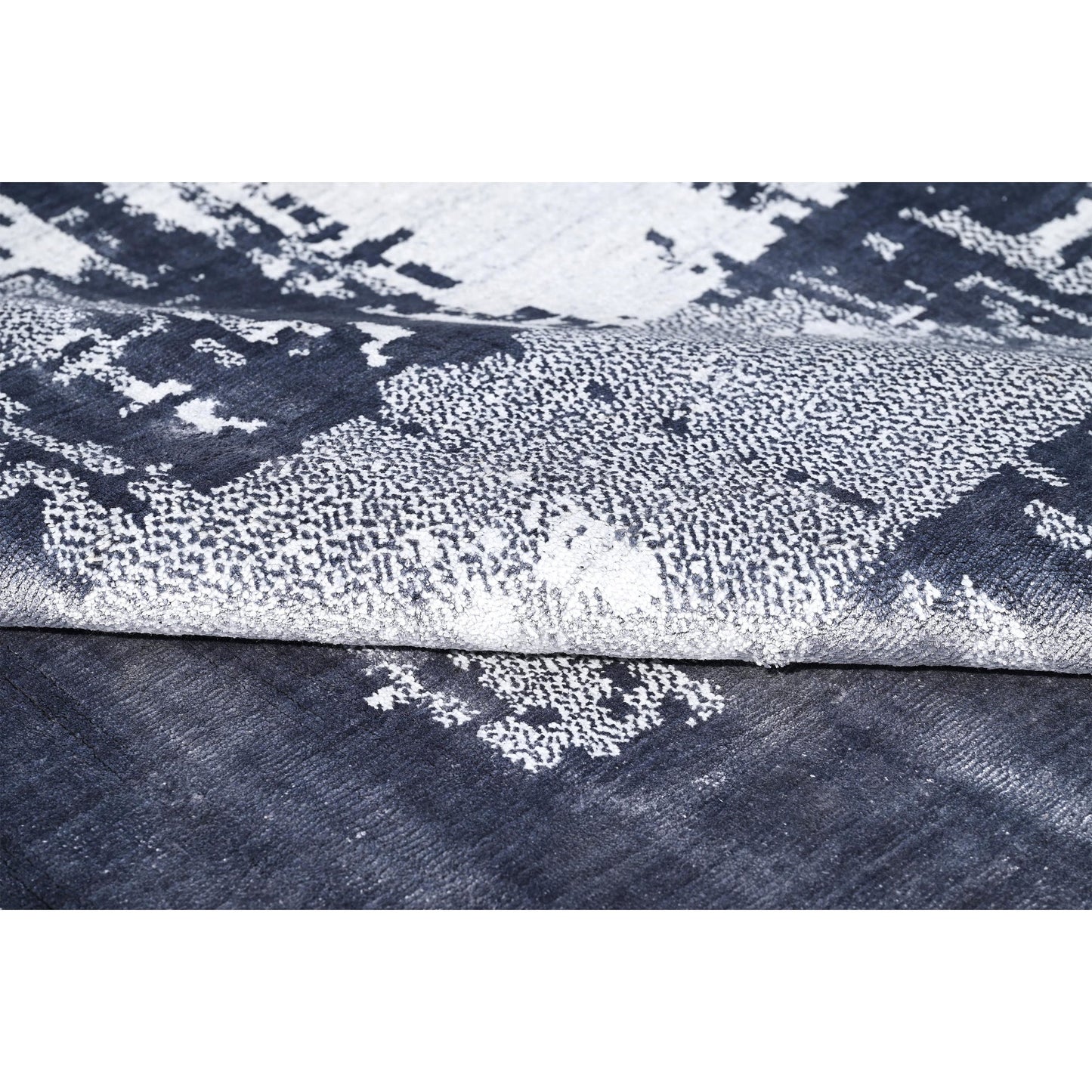 HANDLOOMED JACQUARD TCJ07 GREY / IVORY