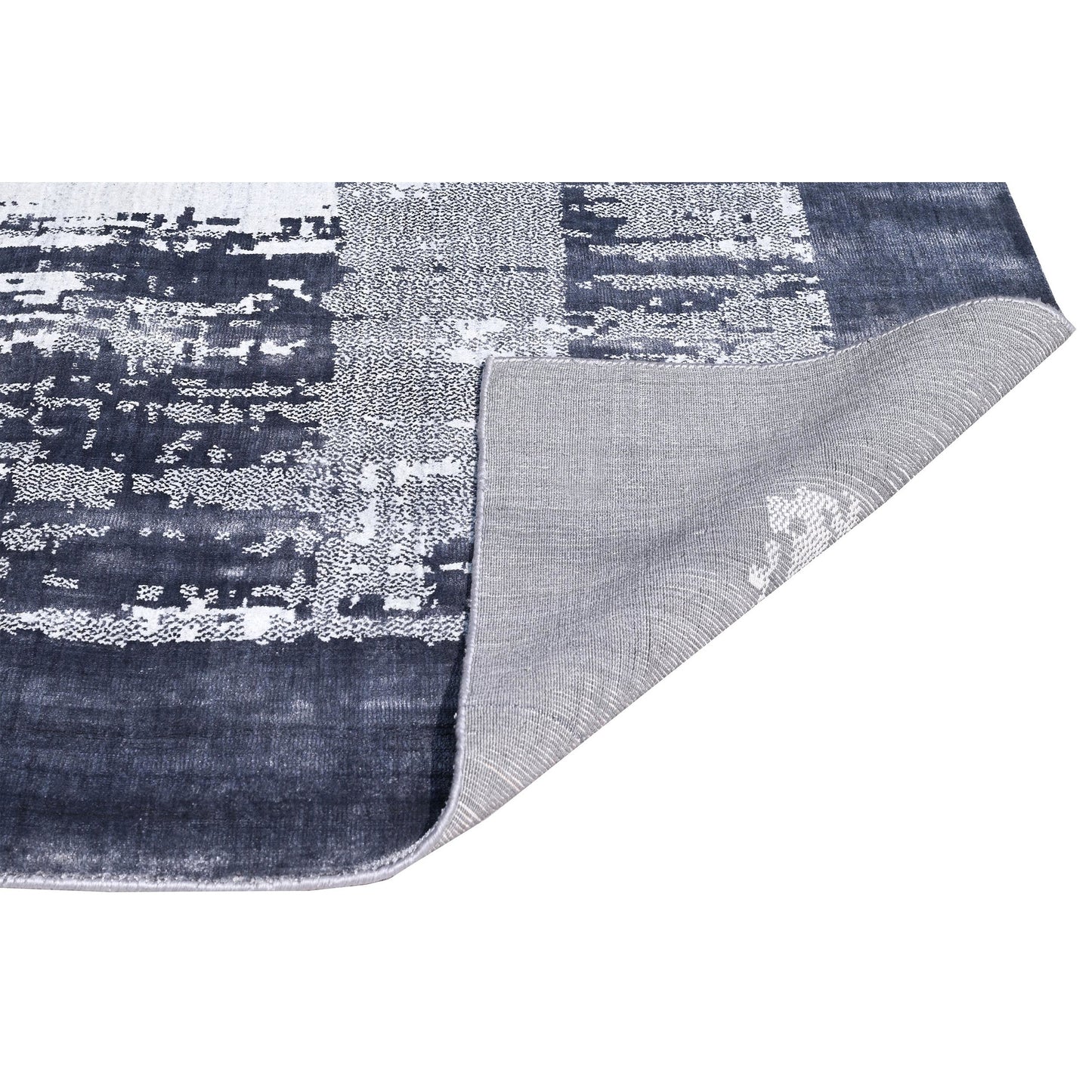 HANDLOOMED JACQUARD TCJ07 GREY / IVORY