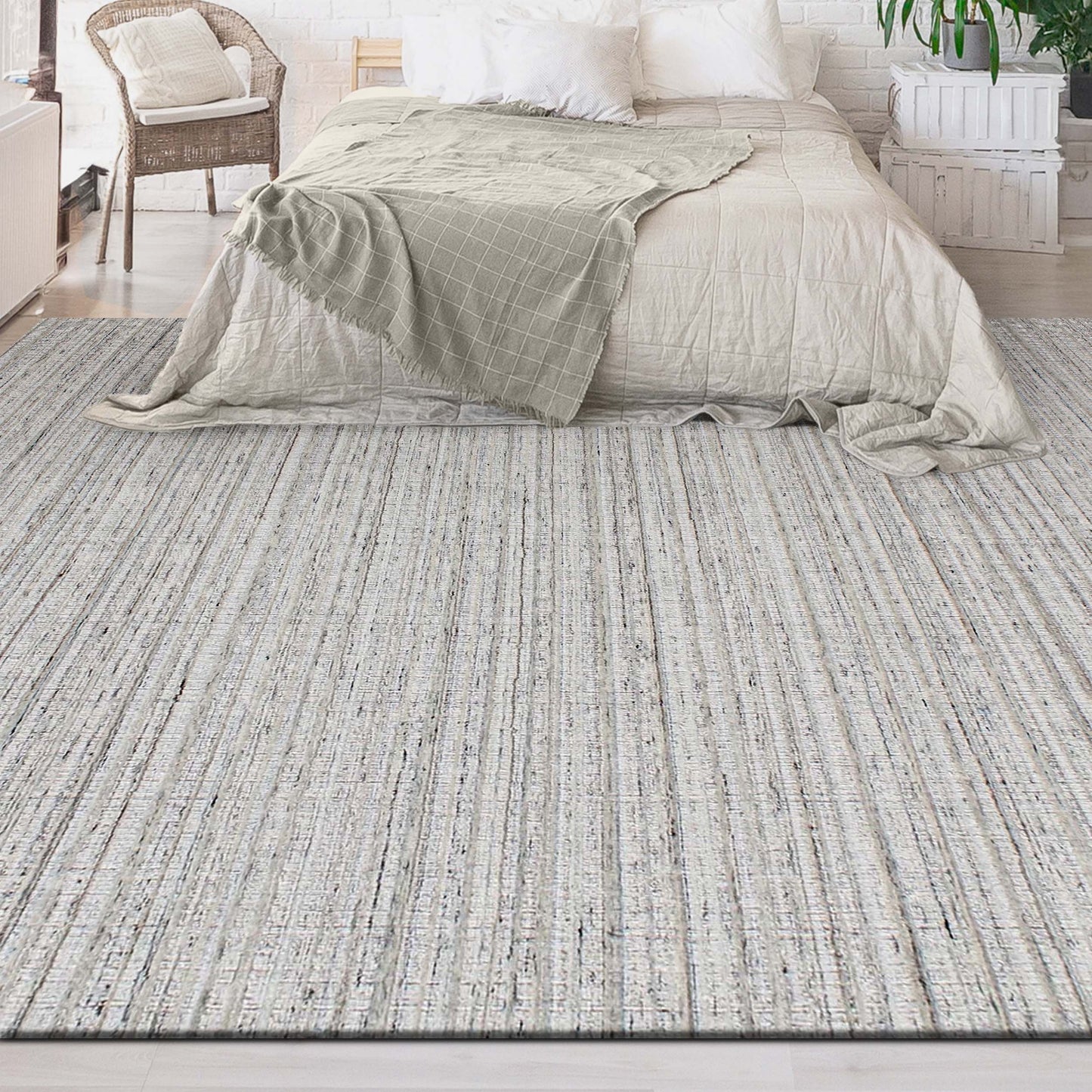 HANDLOOMED WOOL K2881 NATURAL
