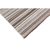 HANDLOOMED WOOL K2882 NATURAL / BROWN