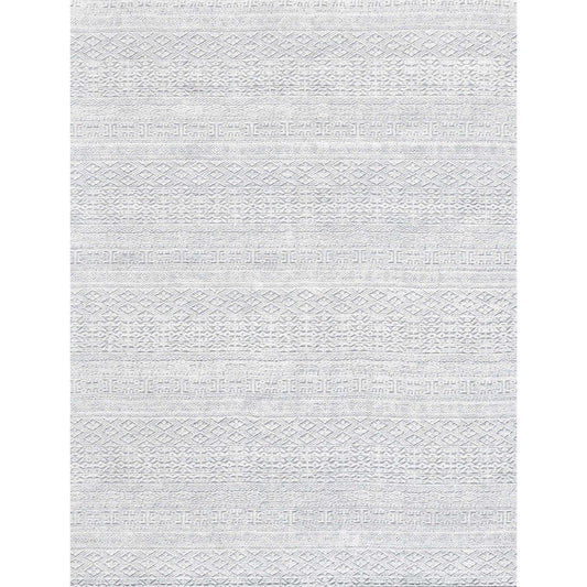 HANDLOOMED WOOL TCGR1 SILVER / GREY