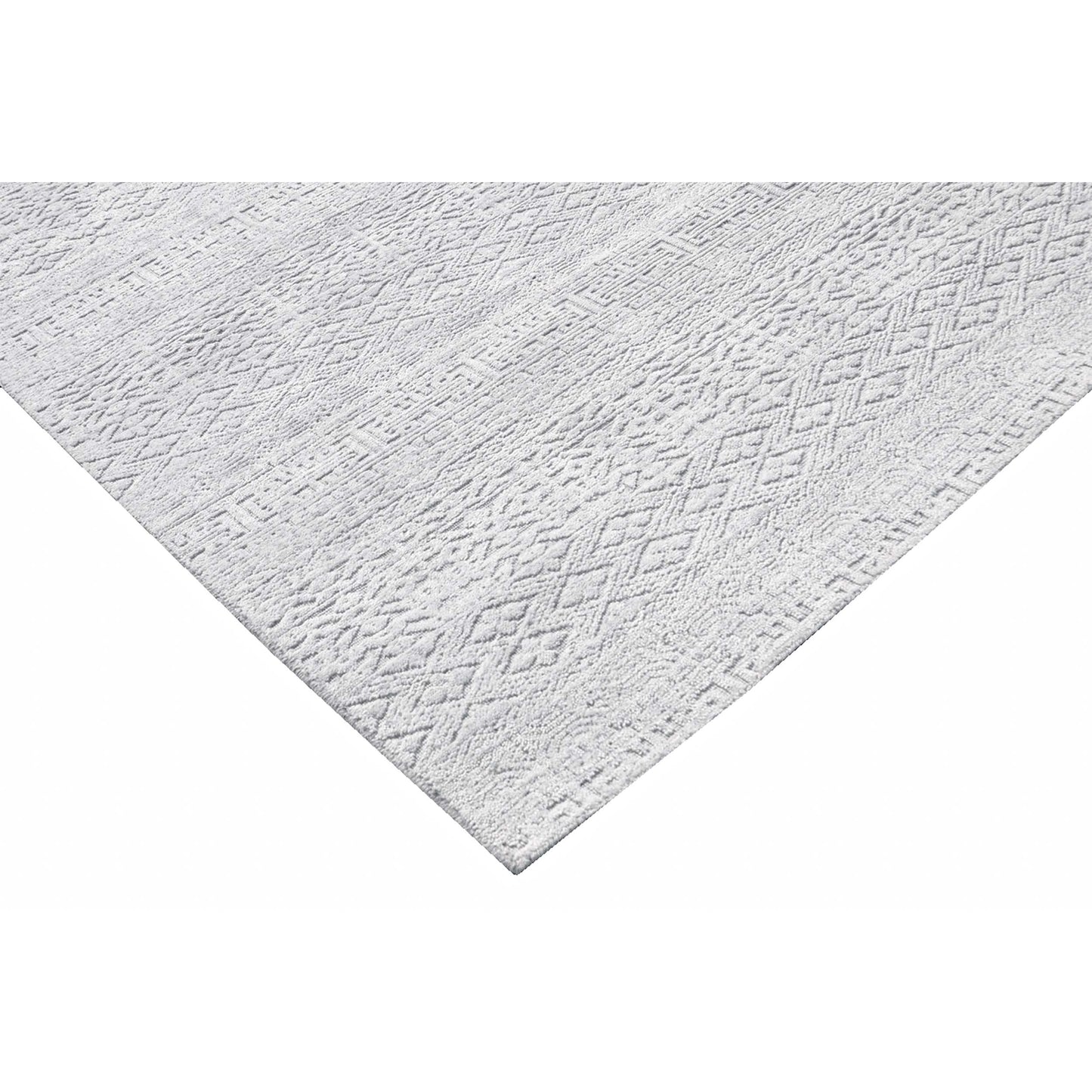 HANDLOOMED WOOL TCGR1 SILVER / GREY