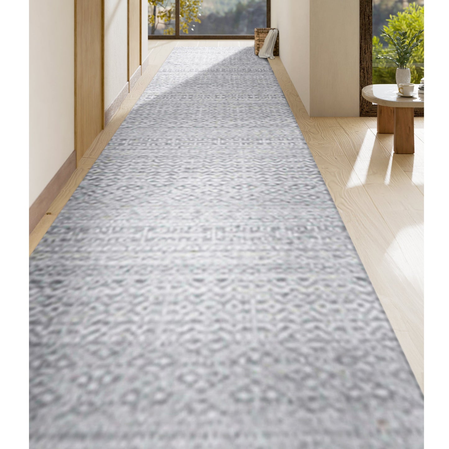 HANDLOOMED WOOL TCGR1 SILVER / GREY