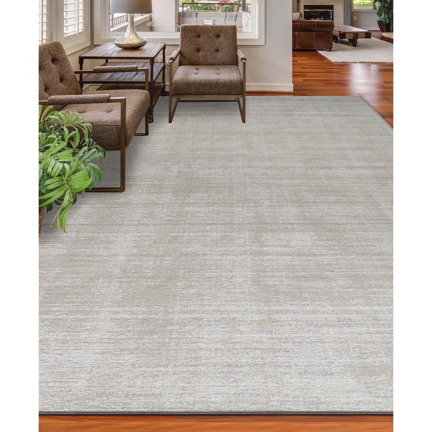HANDLOOMED WOOL TIPSH TIP SHEAR BEIGE