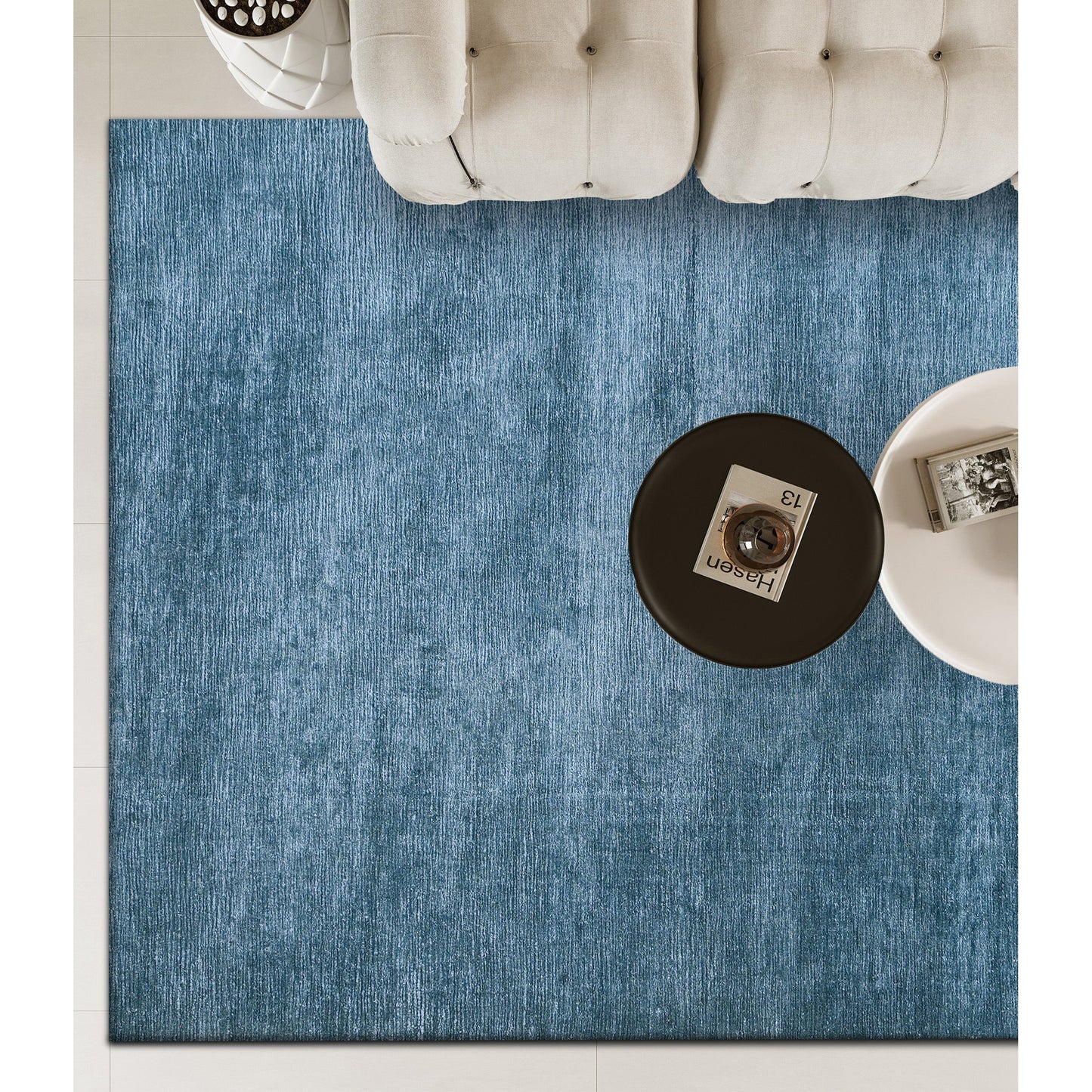 HANDLOOMED NYLON SR311 BLUE