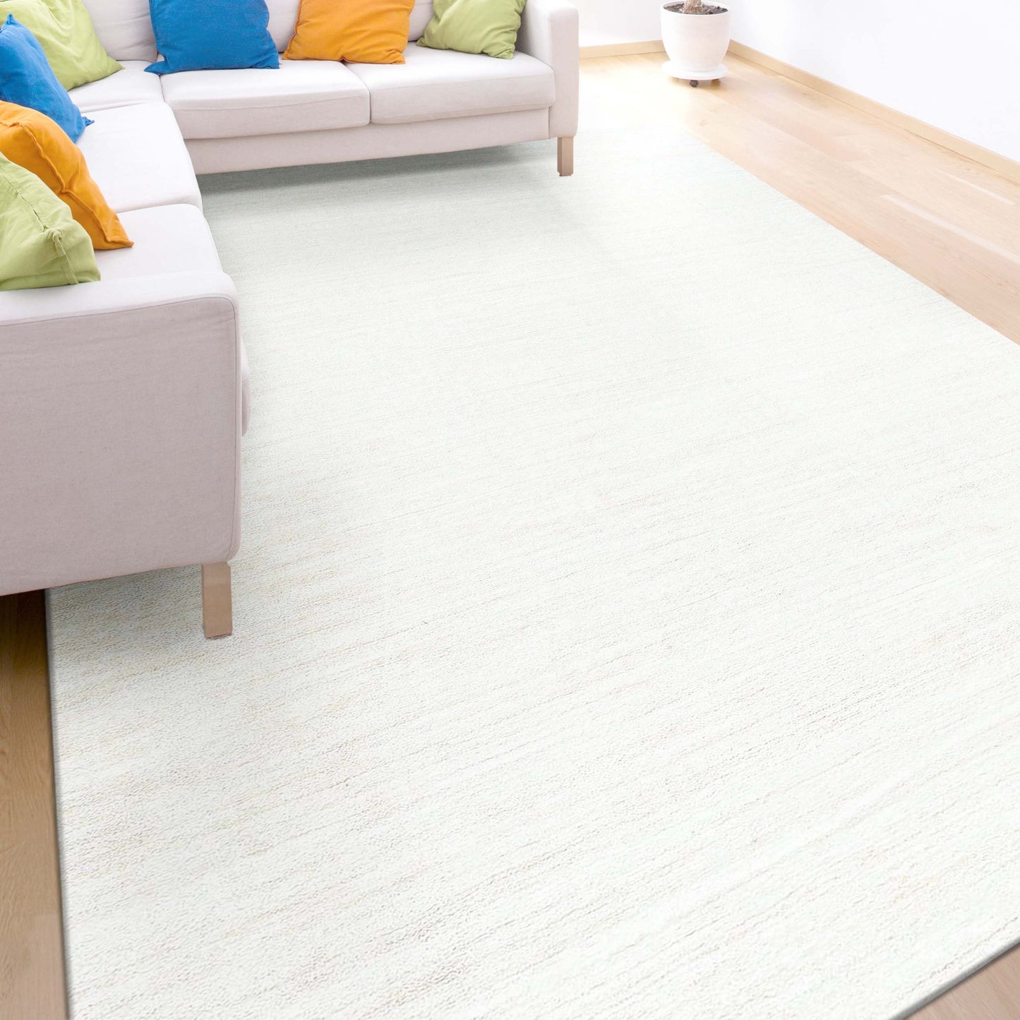 HANDLOOMED NYLON SR928 WHITE