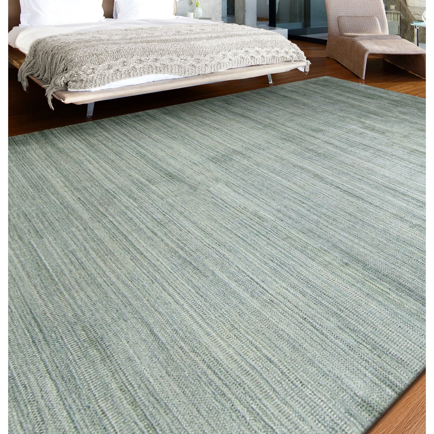HANDLOOMED 2000 BCBH4 GREEN / SILVER