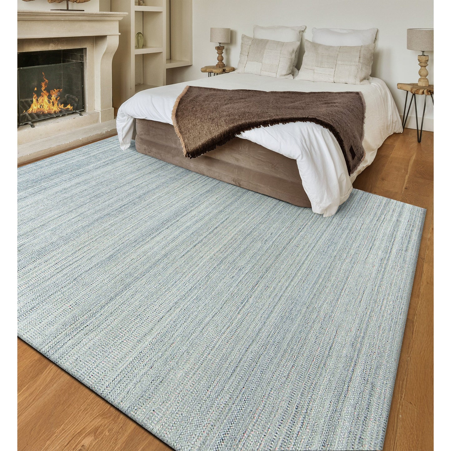 HANDLOOMED 2000 BCBH4 YELLOW / LIGHT BLUE