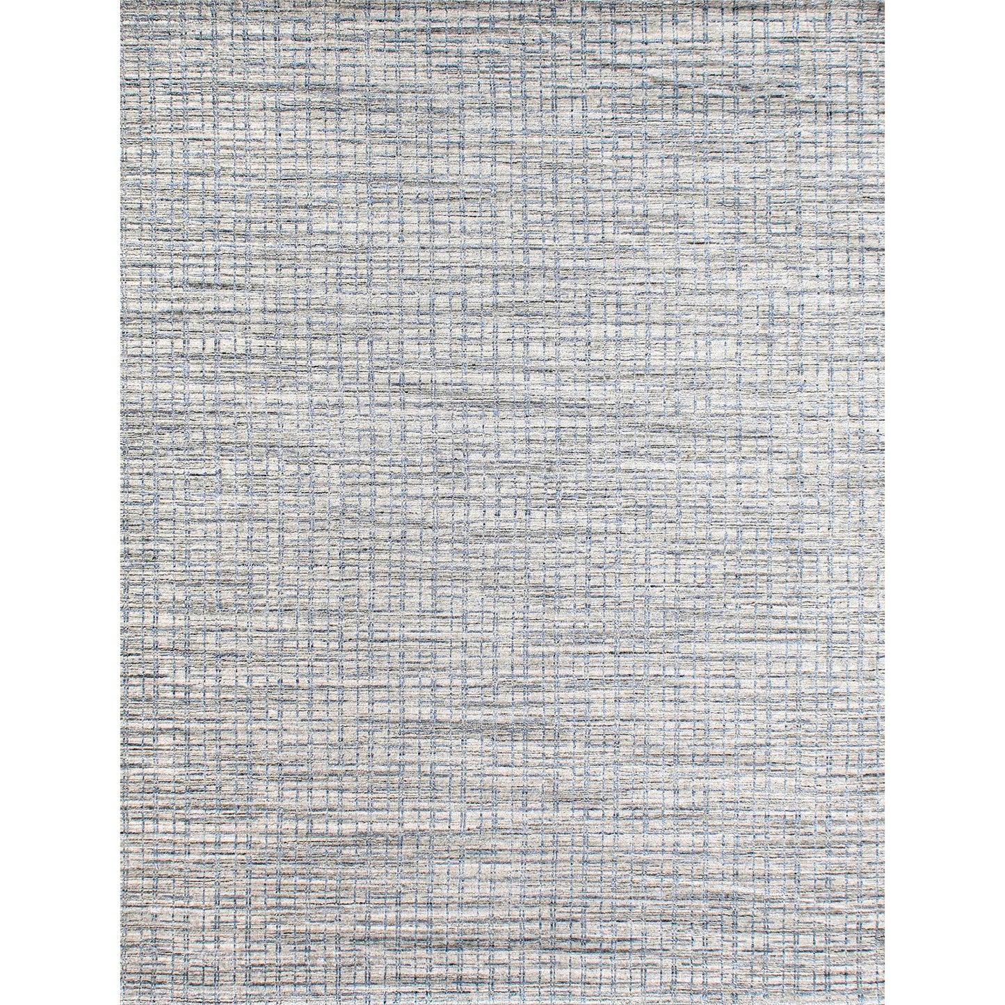 HANDLOOMED 2000 BFE BENSON SILVER / LIGHT BLUE
