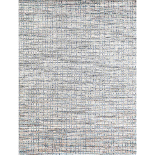 HANDLOOMED 2000 BFE BENSON SILVER / LIGHT BLUE