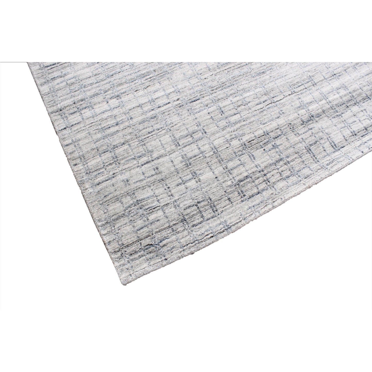 HANDLOOMED 2000 BFE BENSON SILVER / LIGHT BLUE