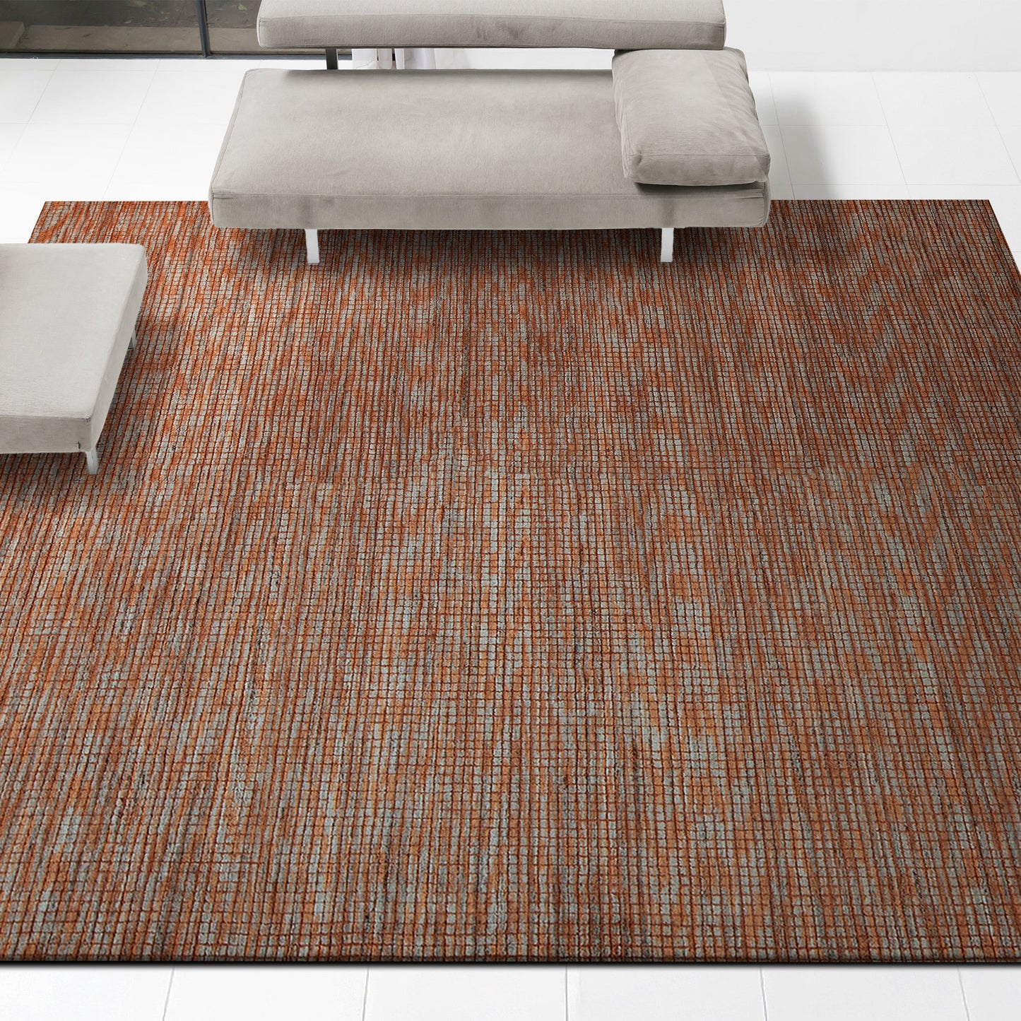 HANDLOOMED 2000 BFNEO BEIGE / RUST